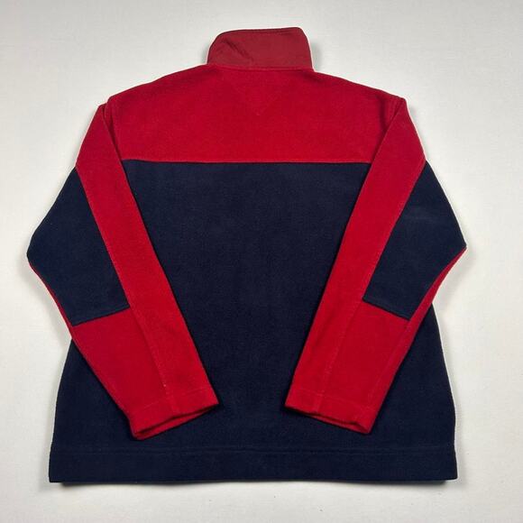 Tommy Hilfiger Navy and Red Fleece Jacket - Picture 3 of 6